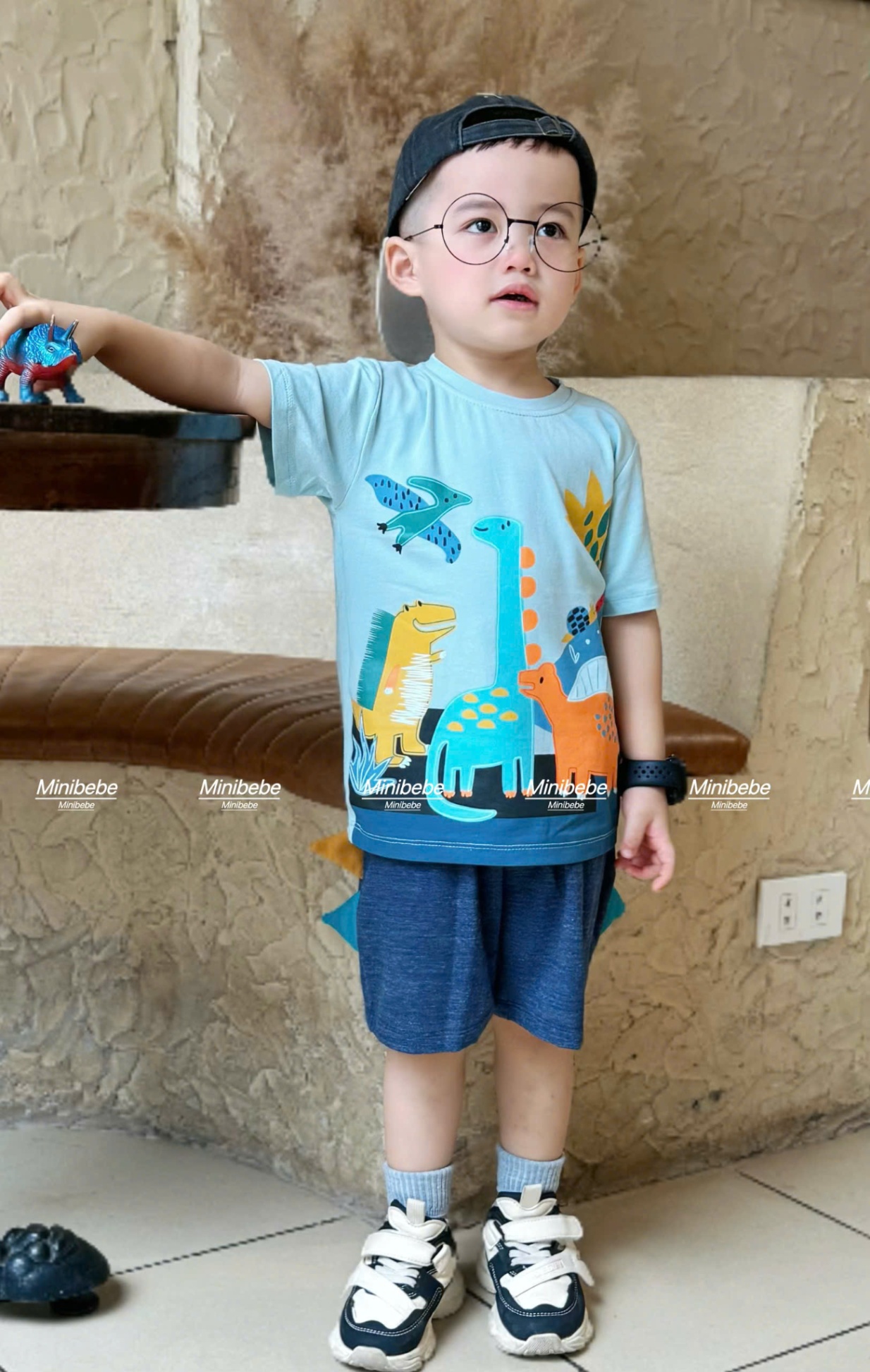B392 - SET BỘ KHỦNG LONG XANH TRỜI