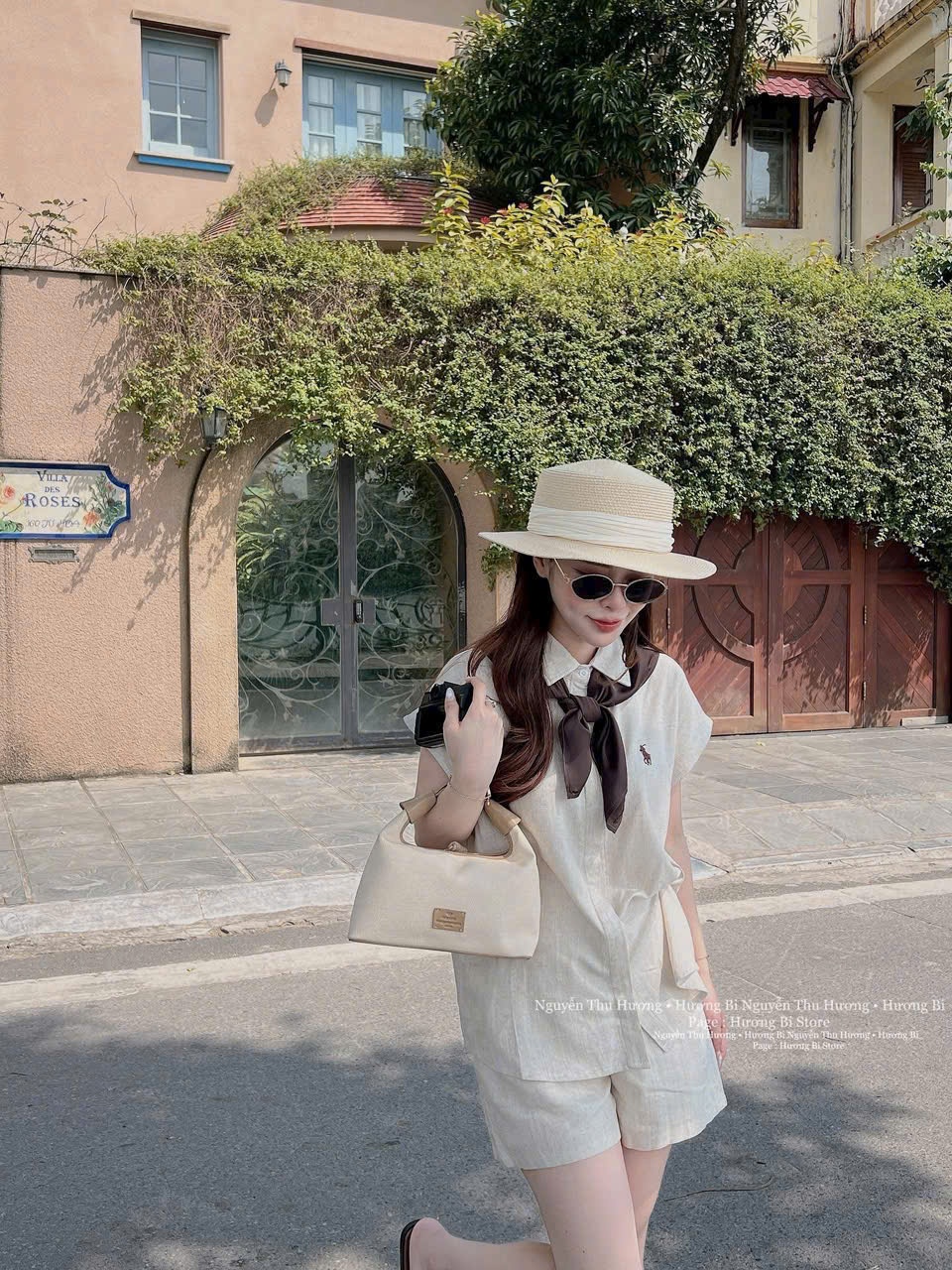 A786 - (GOM) SET BỘ LINEN BE SƠ MI QUẦN SHORT