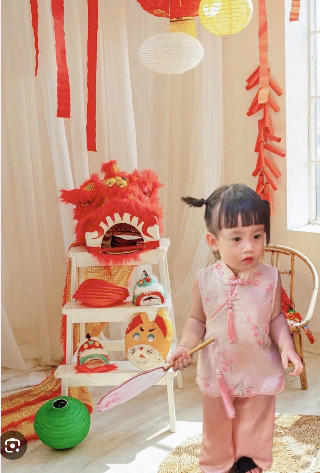 B304 - SET YẾM HỒNG CÁCH TÂN TRUNG THU