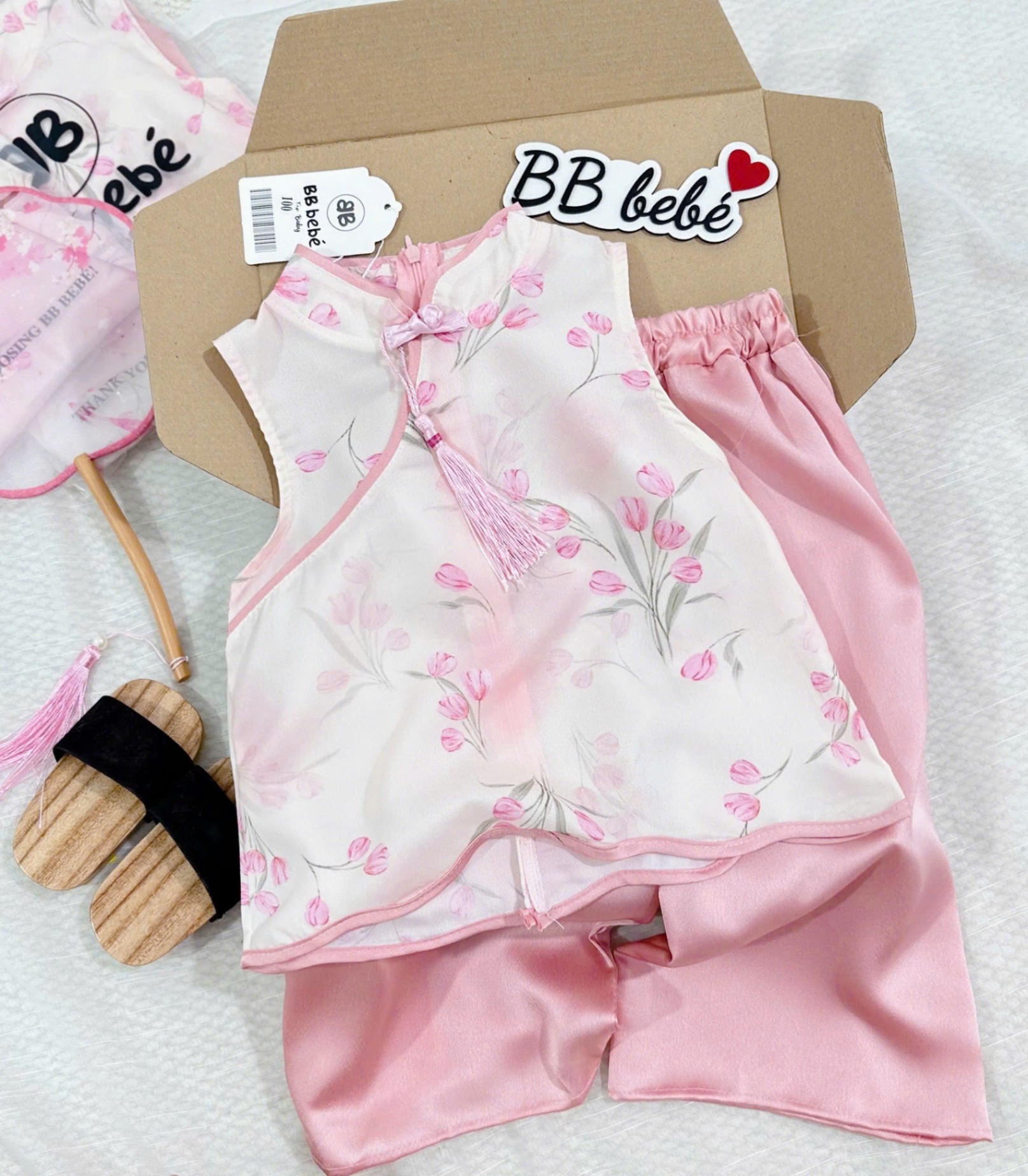 B304 - SET YẾM HỒNG CÁCH TÂN TRUNG THU