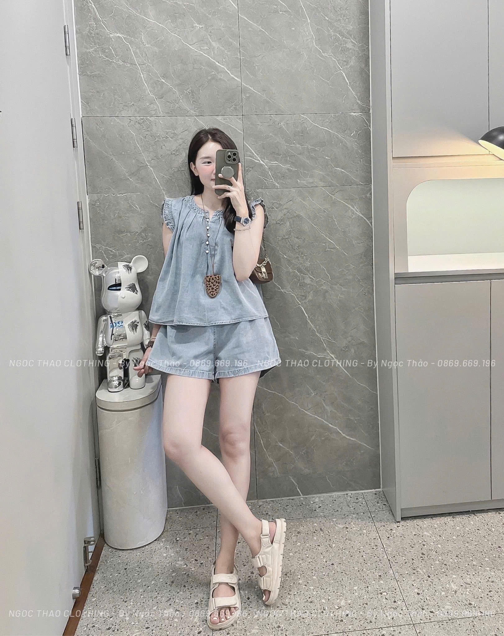 A05 - SET BỘ JEAN XN BÈO VAI