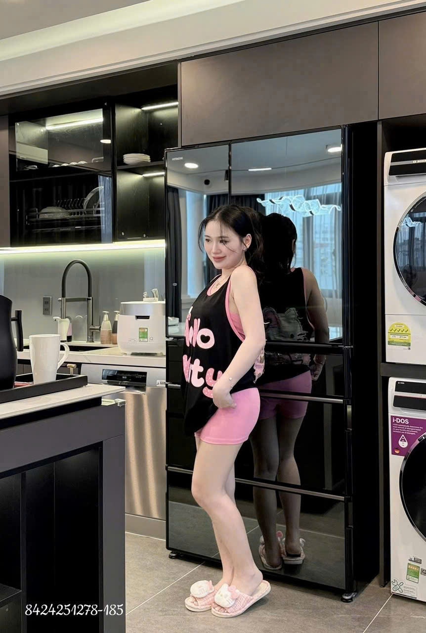 A634 - SET BỘ SÁT NÁCH CHỮ HELLO KITTY VIỀN