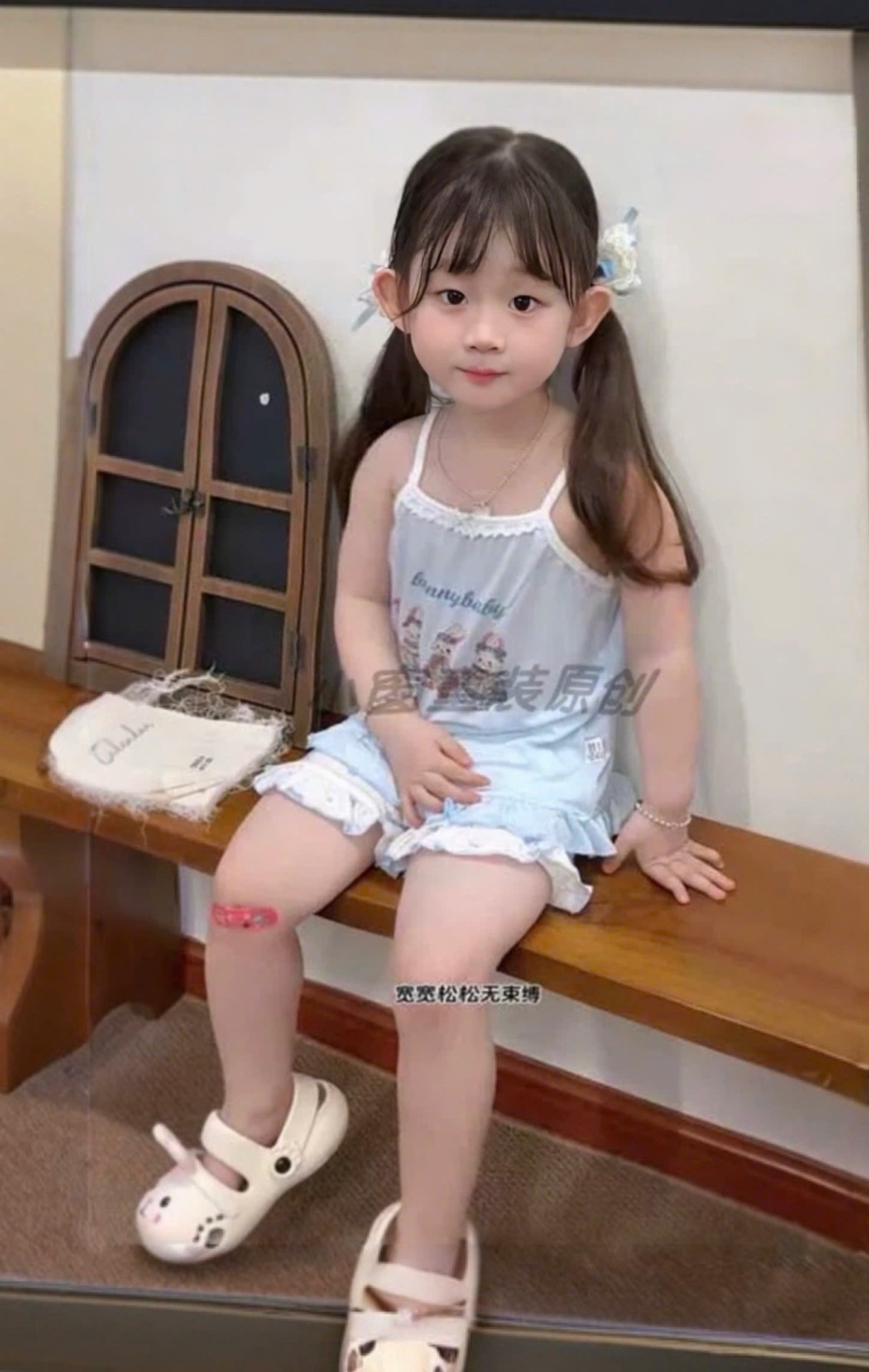C274 - SET 3 BỘ BẠCH TUYẾT ĐỎ PONY HỒNG THỎ XANH