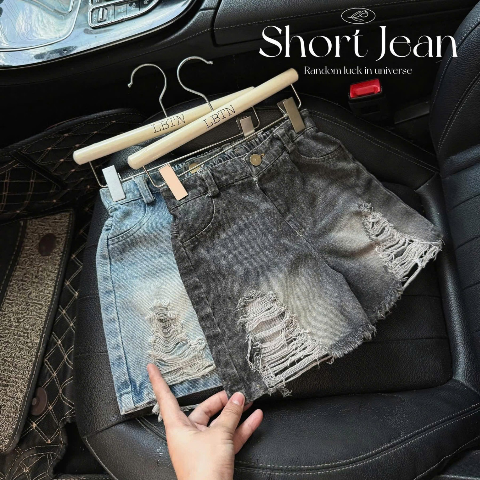 A820 - SET 2 QUẦN JEAN RÁCH BÉ GÁI