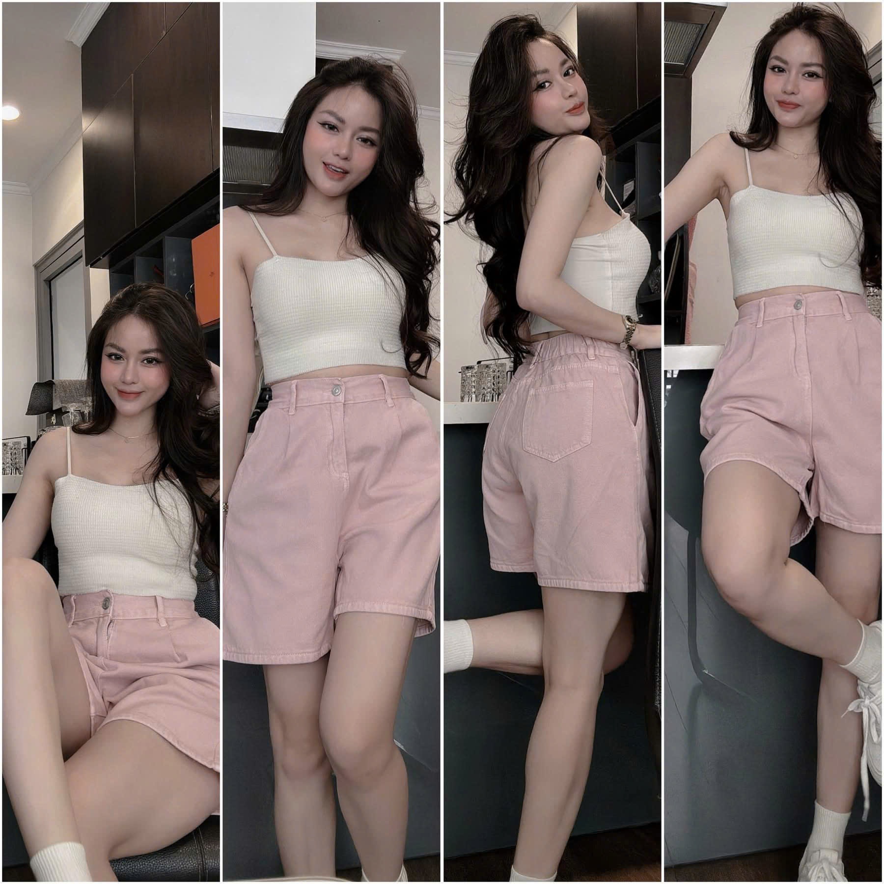 A238 - QUẦN JEAN NGỐ CHUN SAU 2 MÀU