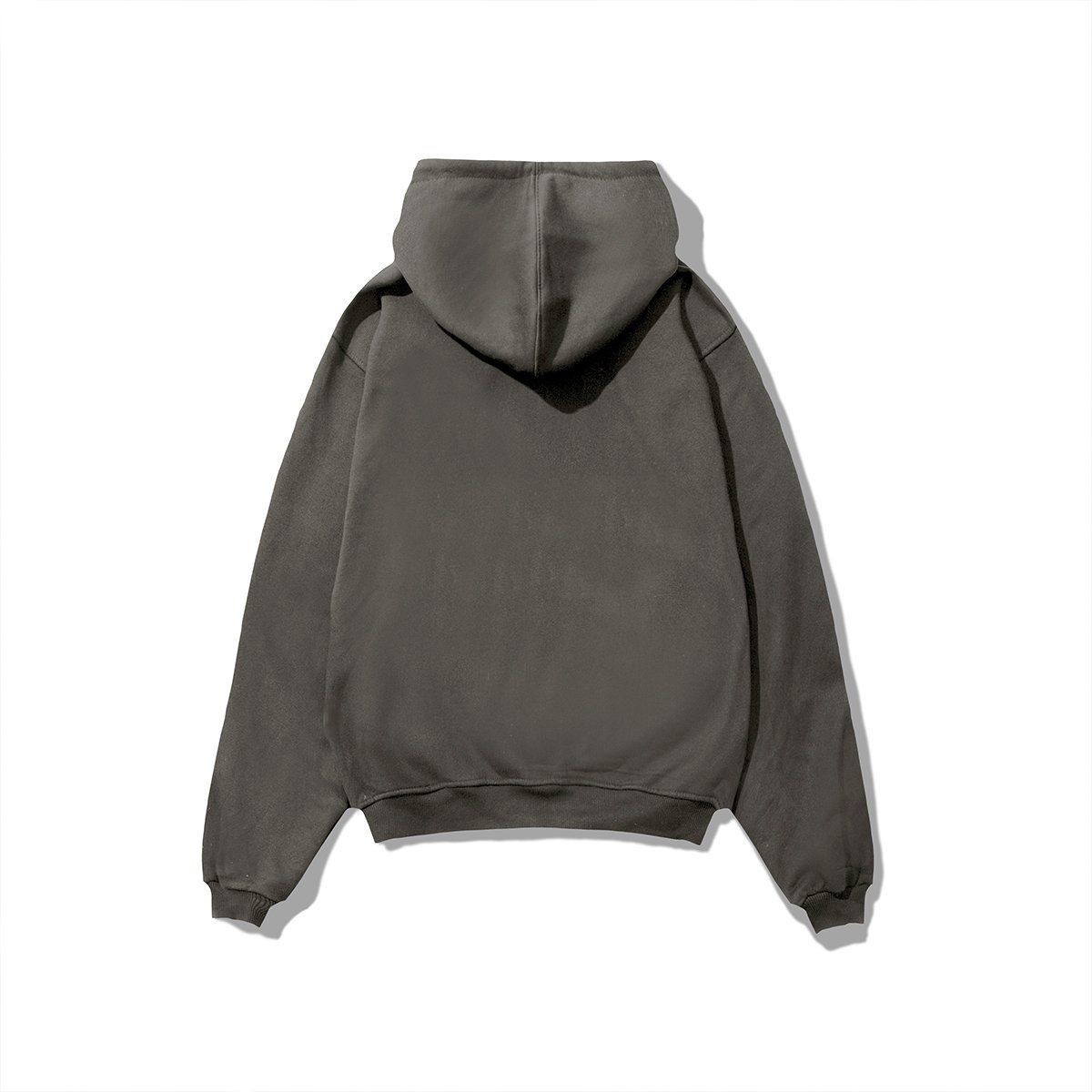 BASIC HOODIE BOXY ZIP