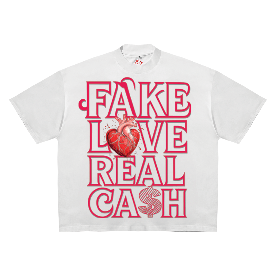 FAKE LOVE RALE CASH TEE