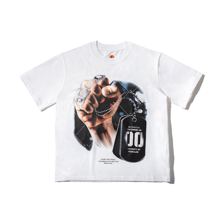 NO SYSTEM TEE - Trắng - XL