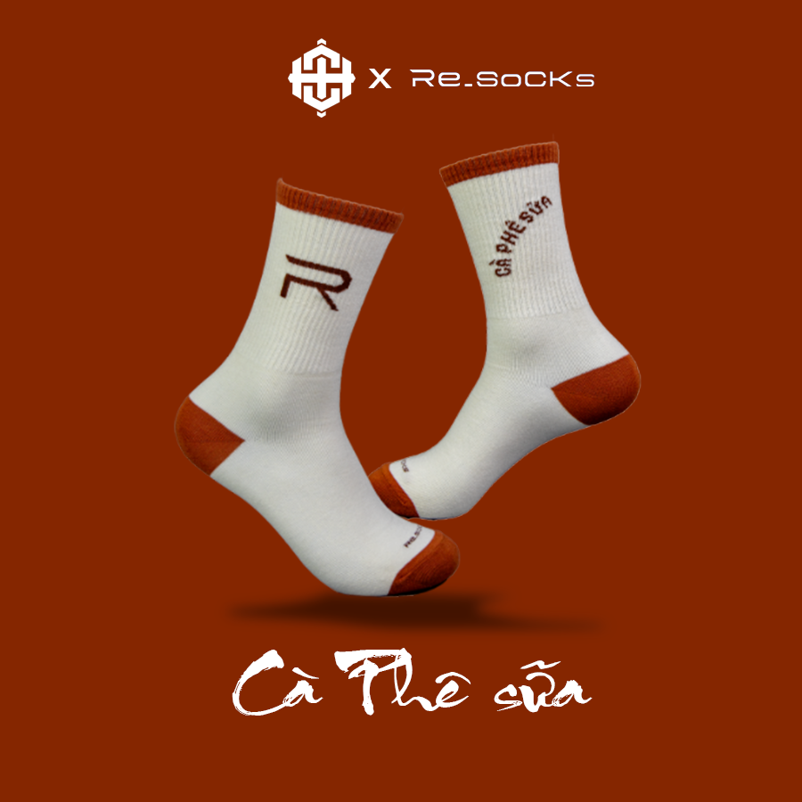 Tất/Vớ CAFE SỮA Re.socks x Highclub CỔ CAO