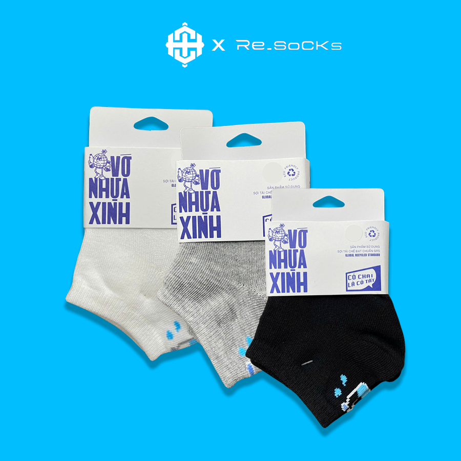 Tất/Vớ TÁI XINH Re.socks x Highclub cổ THẤP
