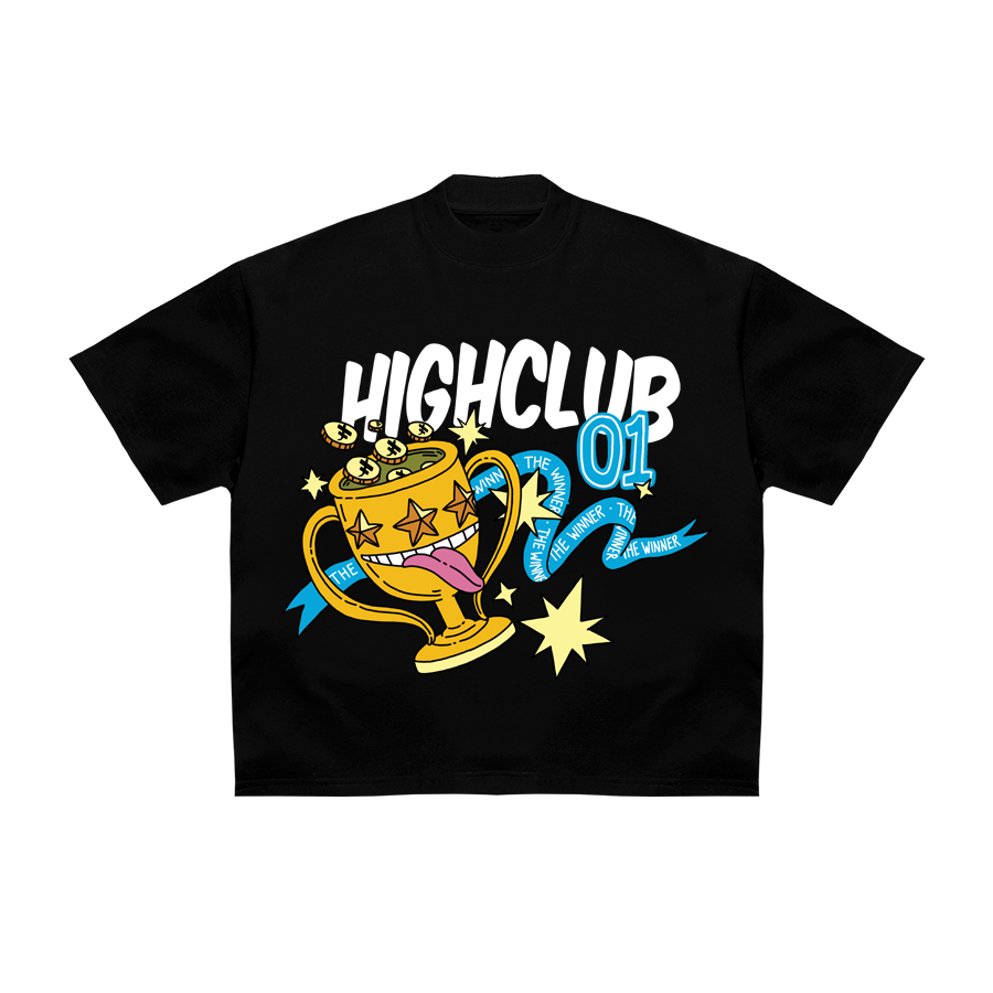 WINNER TEE - Đen - XL