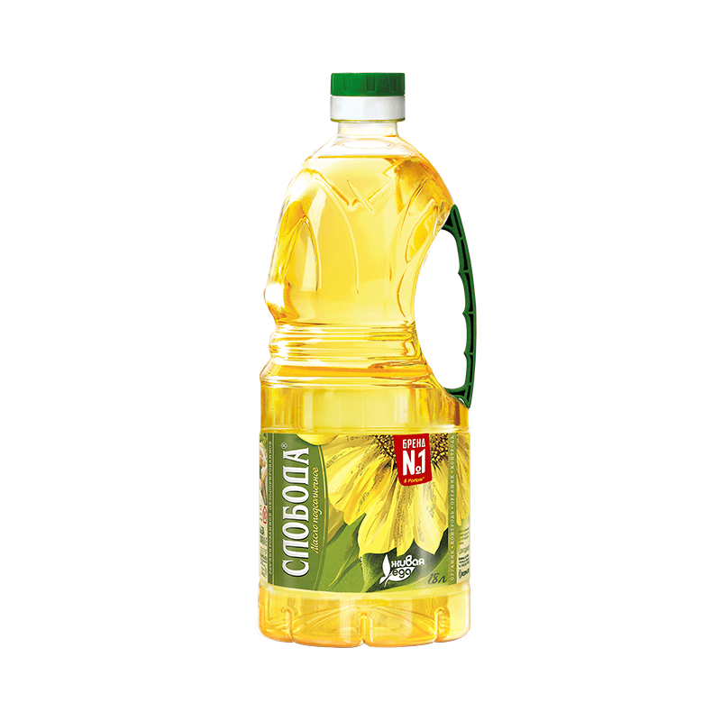 Dầu ăn hướng dương hữu cơ Organic Sloboda 1,8L