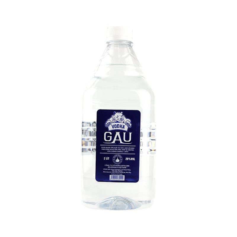 Rượu can Vodka Gấu 29%-2L