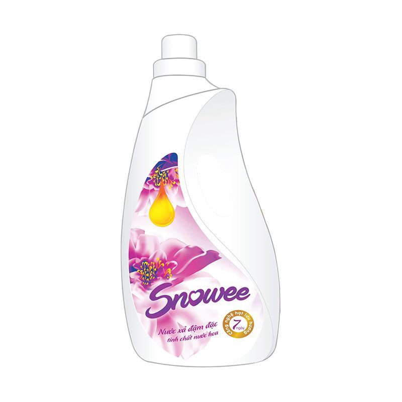 Nước xả vải đậm đặc Snowee 2.8Kg (4 Chai/thùng)