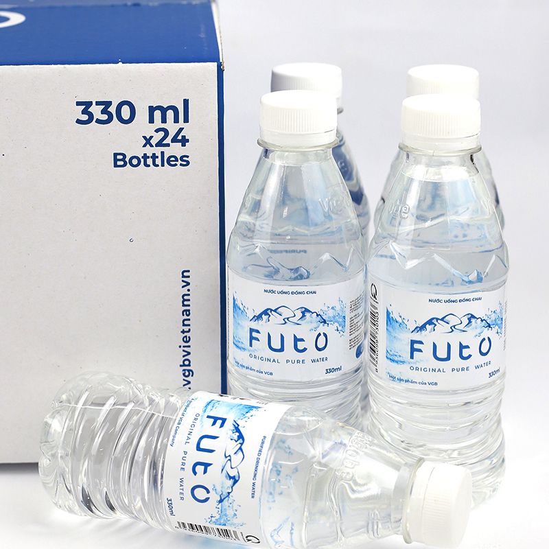 Nước tinh khiết Futo Chai 330 ml (24 chai/thùng)