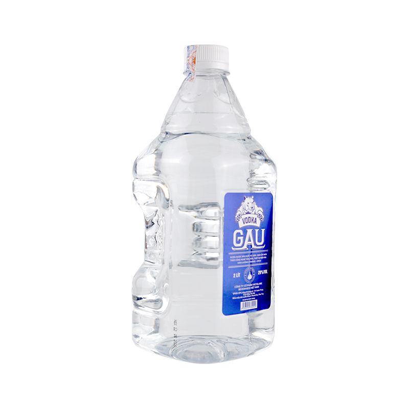 Rượu can Vodka Gấu 29%-2L