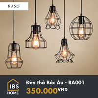 Đèn thả Bắc Âu Rano RA001