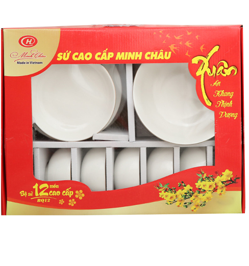 Bộ quà 12 sản phẩm Minh Châu