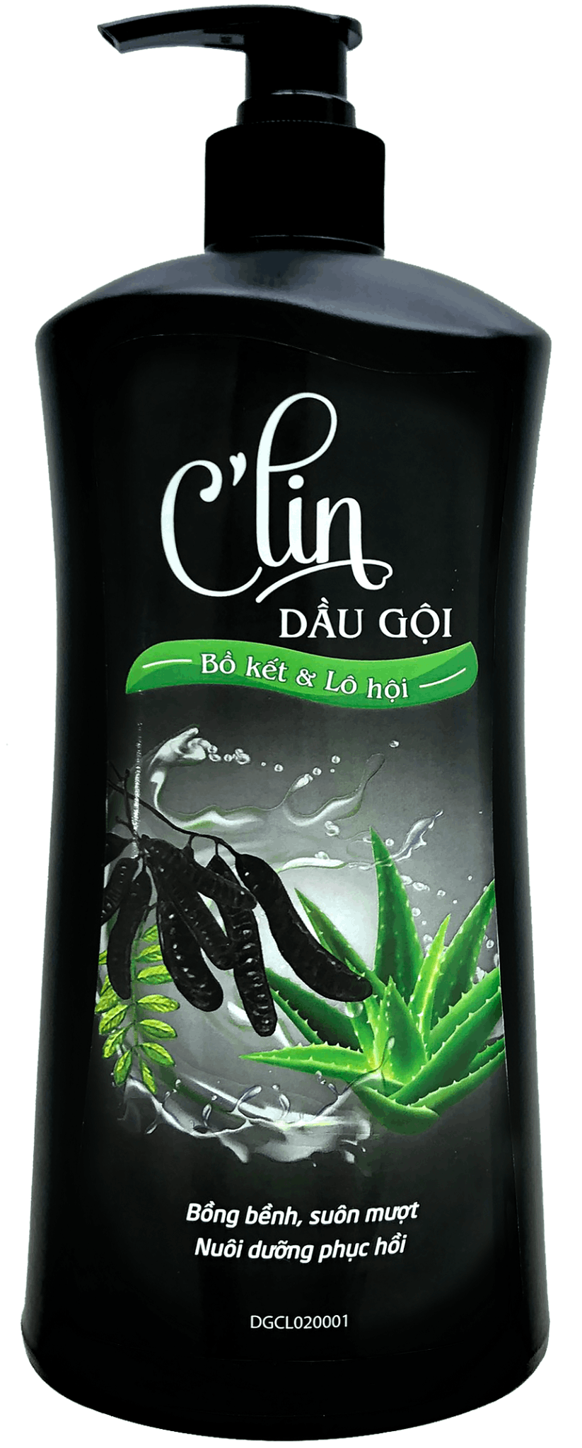 Dầu gội C'LIN Bồ kết Lô hội 650ml (6 chai/thùng)