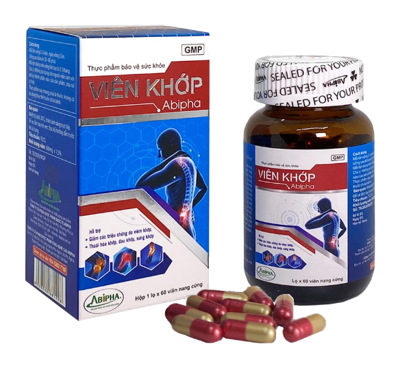 Viên khớp Abipha (hộp 60 viên - 108 hộp/thùng)