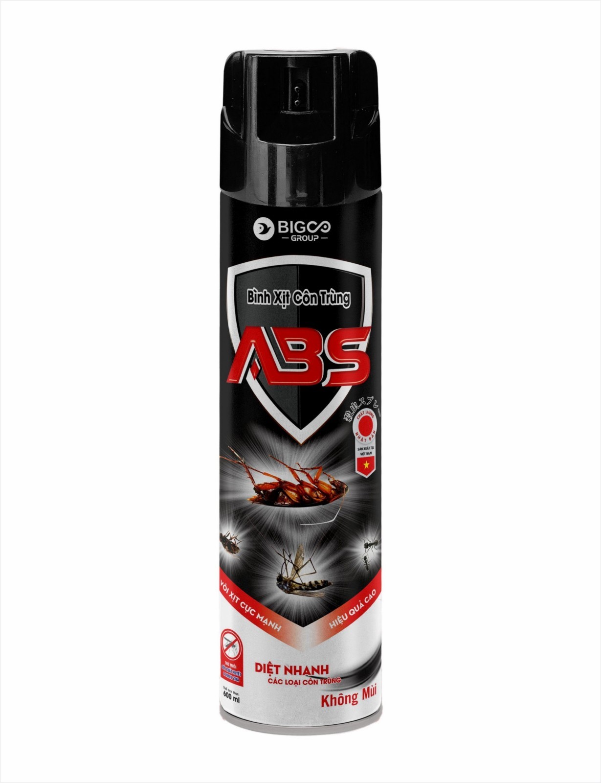 Bình xịt côn trùng ABS Không mùi 600ml (24 bình/thùng)