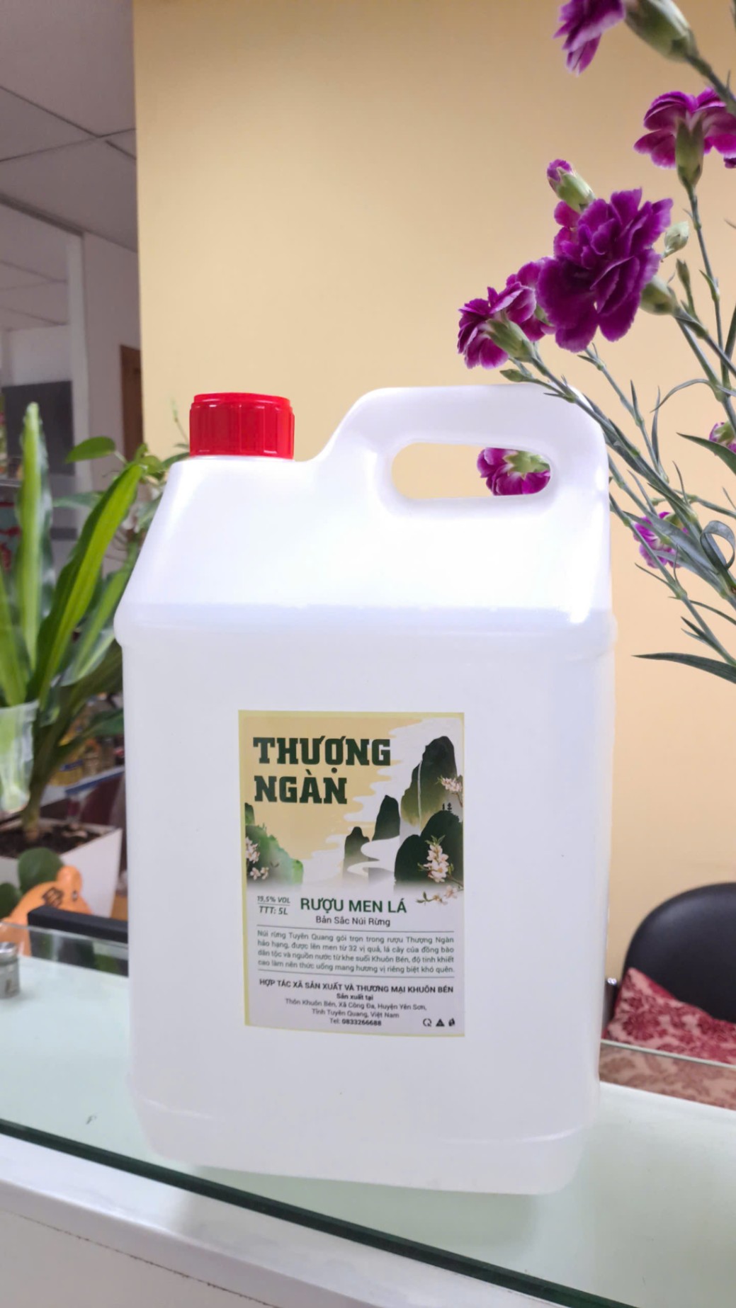 Rượu Thượng Ngàn 19 %V can 2l