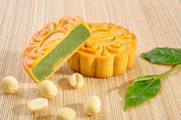 Bánh dinh dưỡng Hạt sen trà xanh 0 trứng-150g (35A)