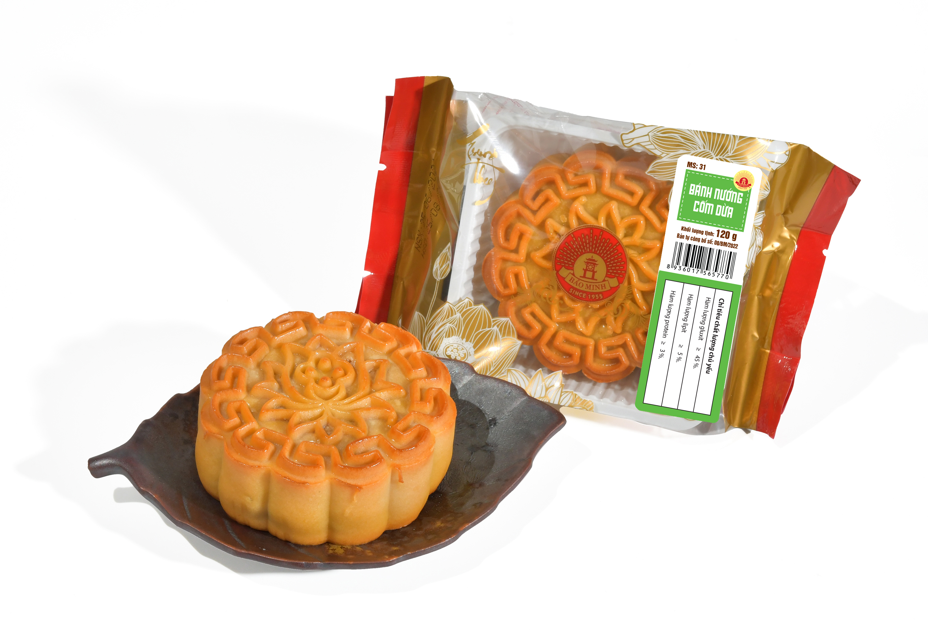 Bánh nướng cốm dừa 120g