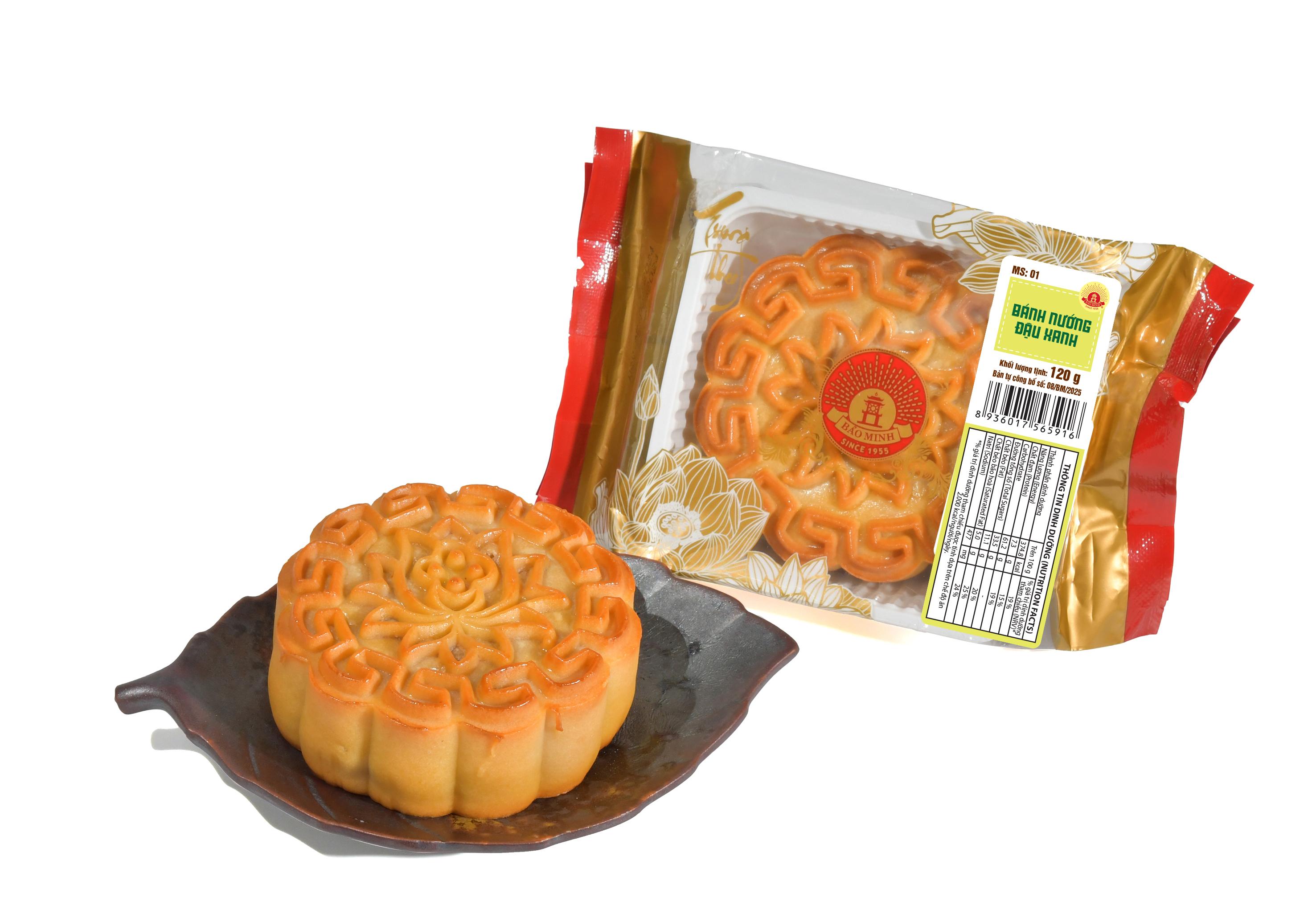 Bánh nướng đậu xanh 120g