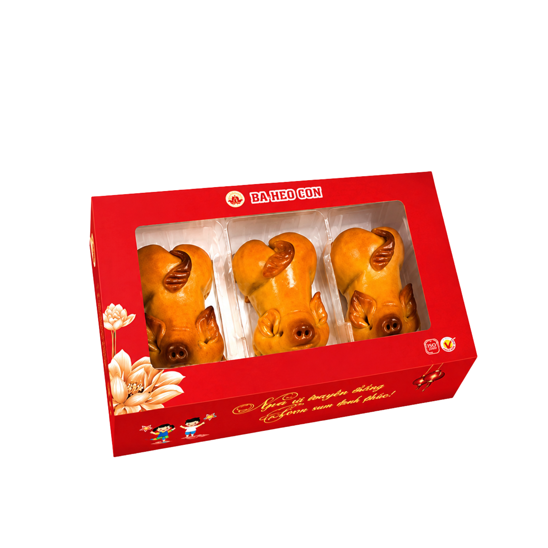 Bánh nướng đậu xanh (Ba heo con) 150g