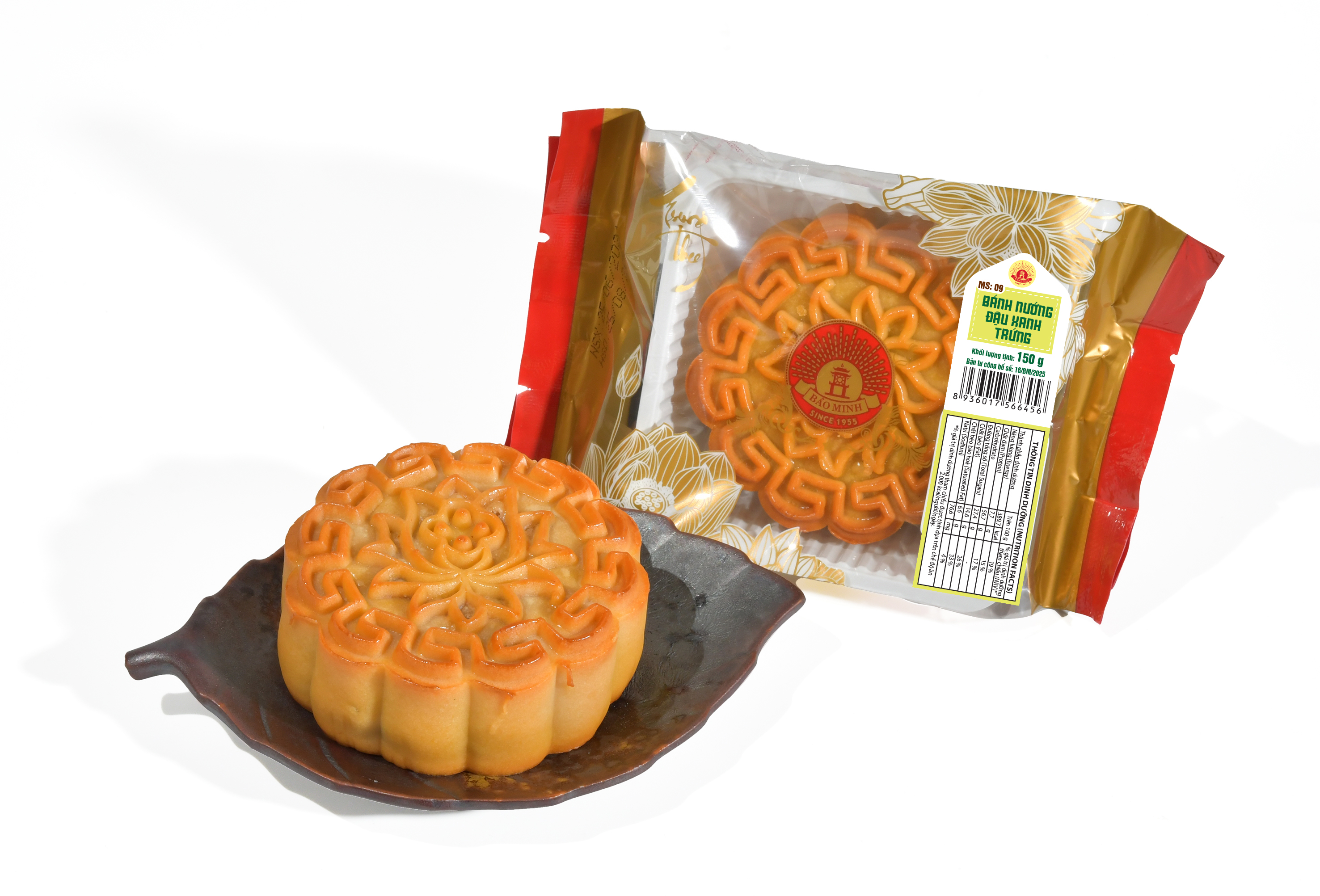 Bánh nướng đậu xanh trứng 150g