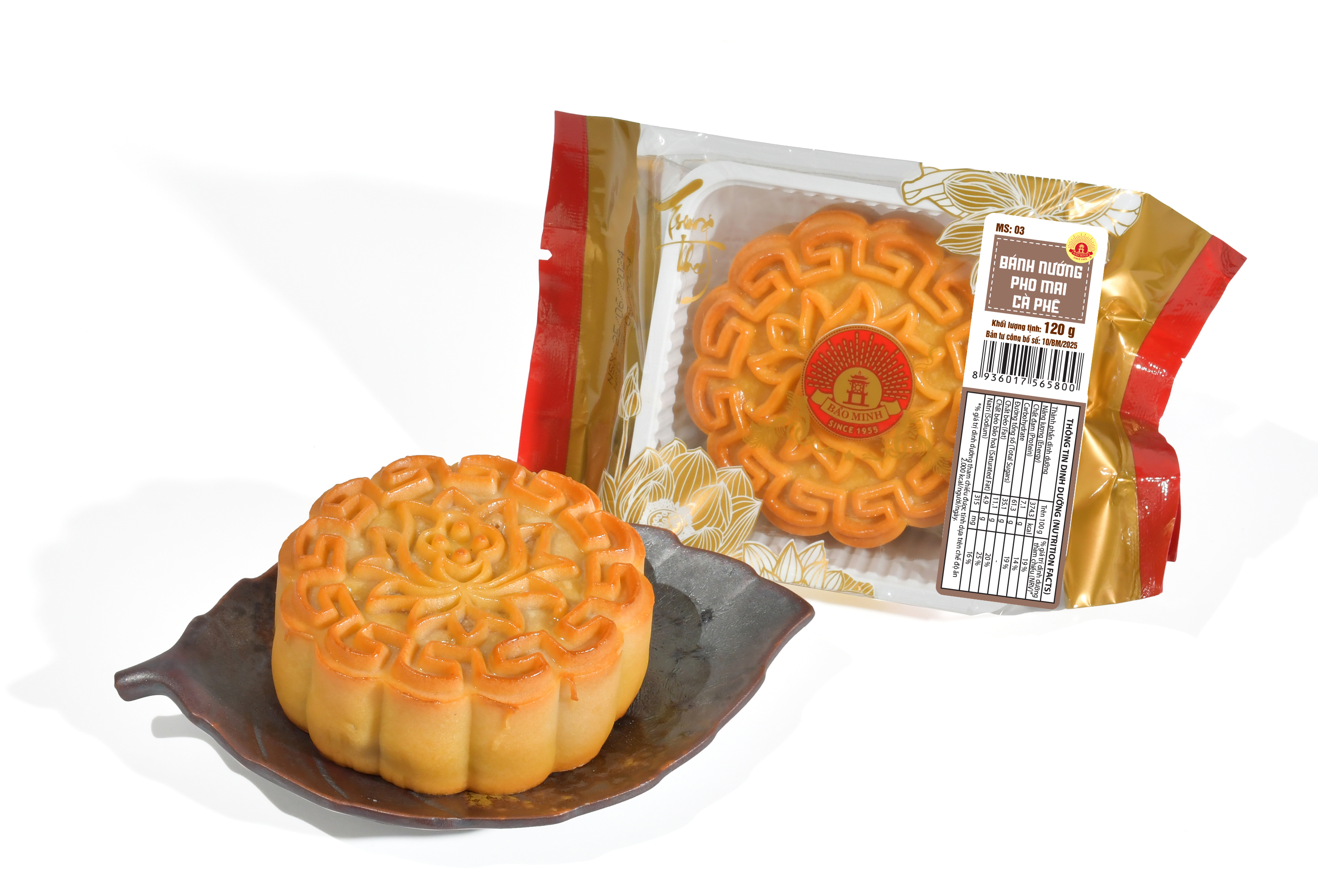 Bánh nướng pho mai cà phê 120g