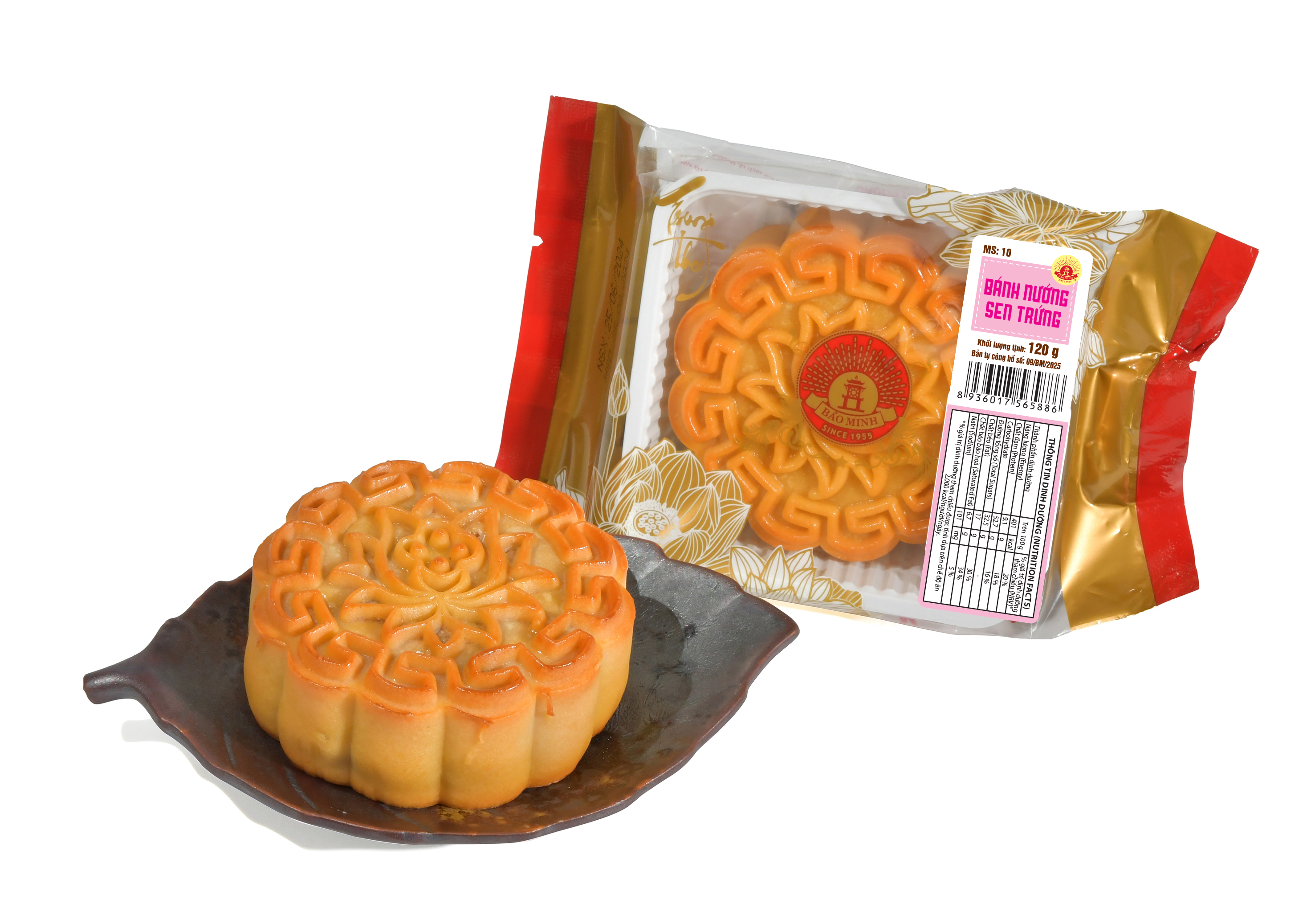 Bánh nướng sen trứng 120g