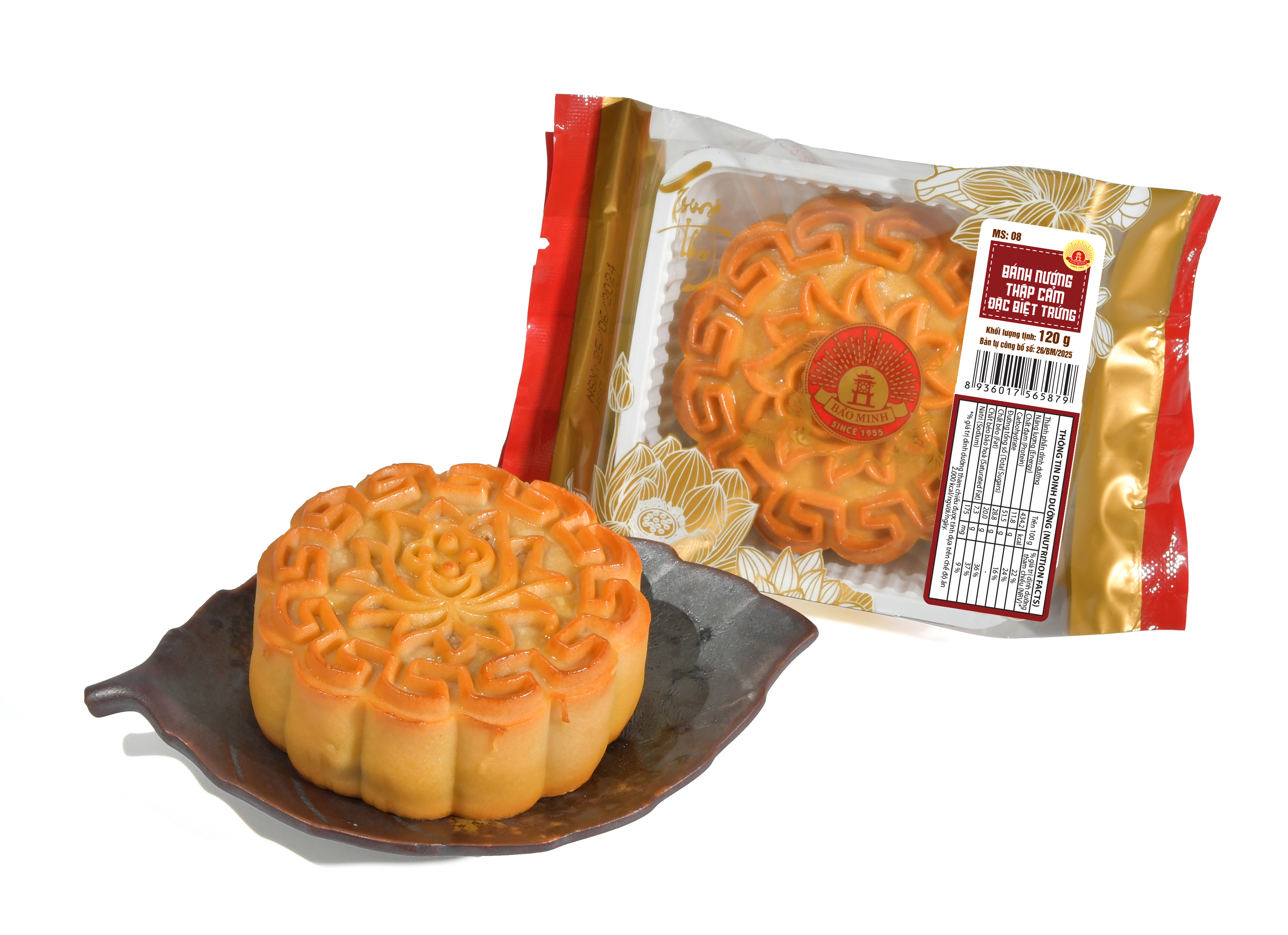 Bánh nướng thập cẩm đặc biệt trứng 120g