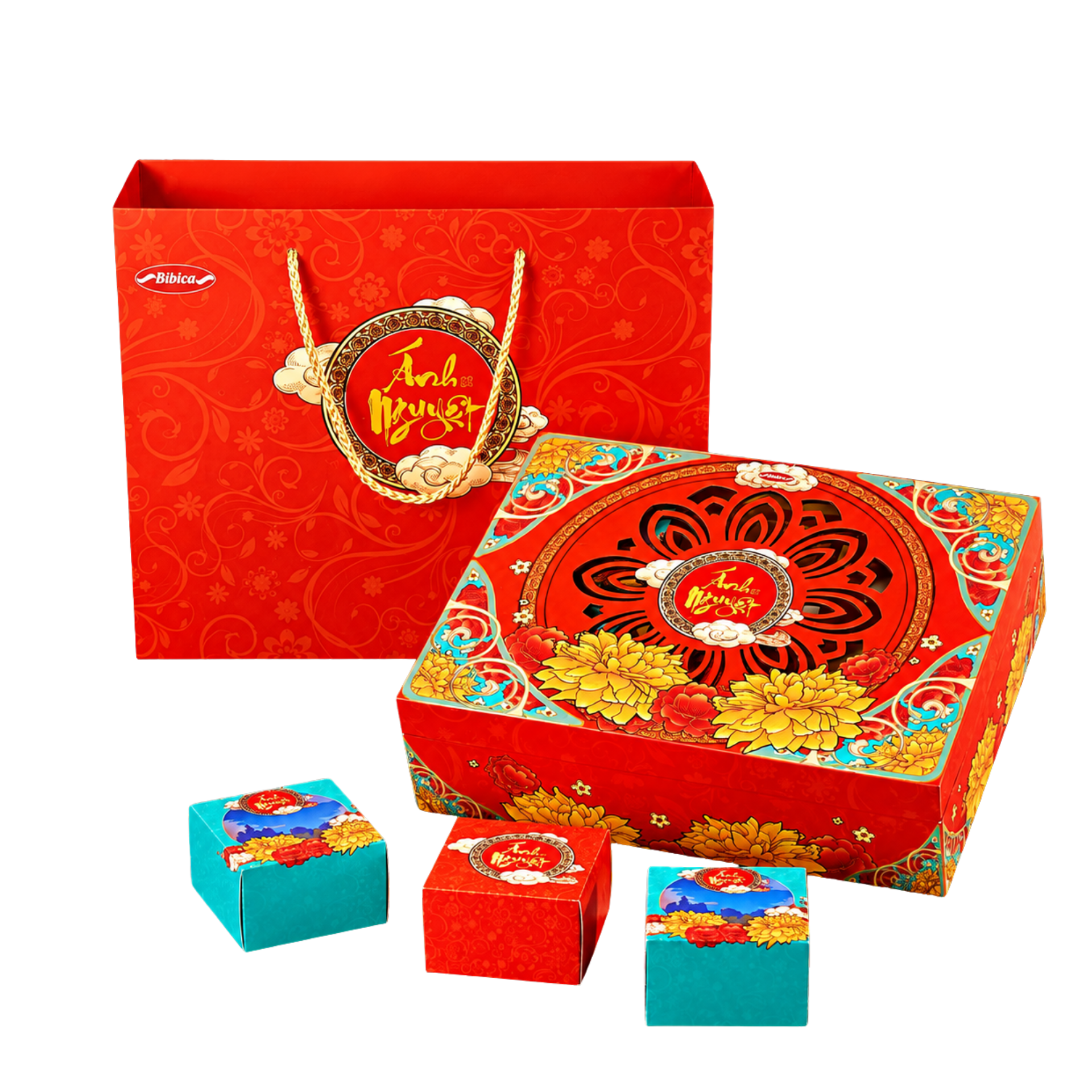 Bánh trung thu cao cấp Ánh Nguyệt 480g (AN)