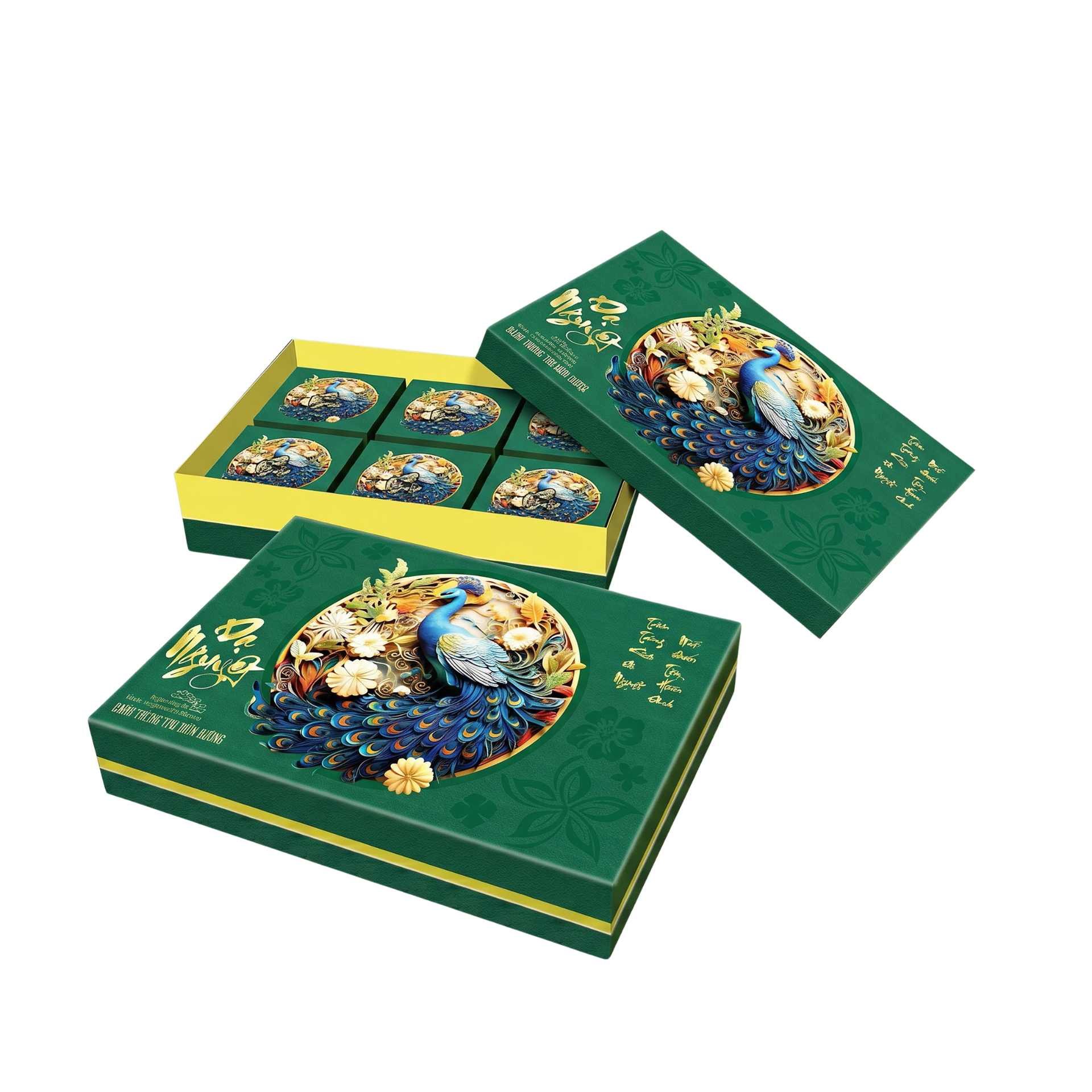 Bánh trung thu dinh dưỡng cao cấp Dạ Nguyệt Thiên Vũ 480g (DNTV)