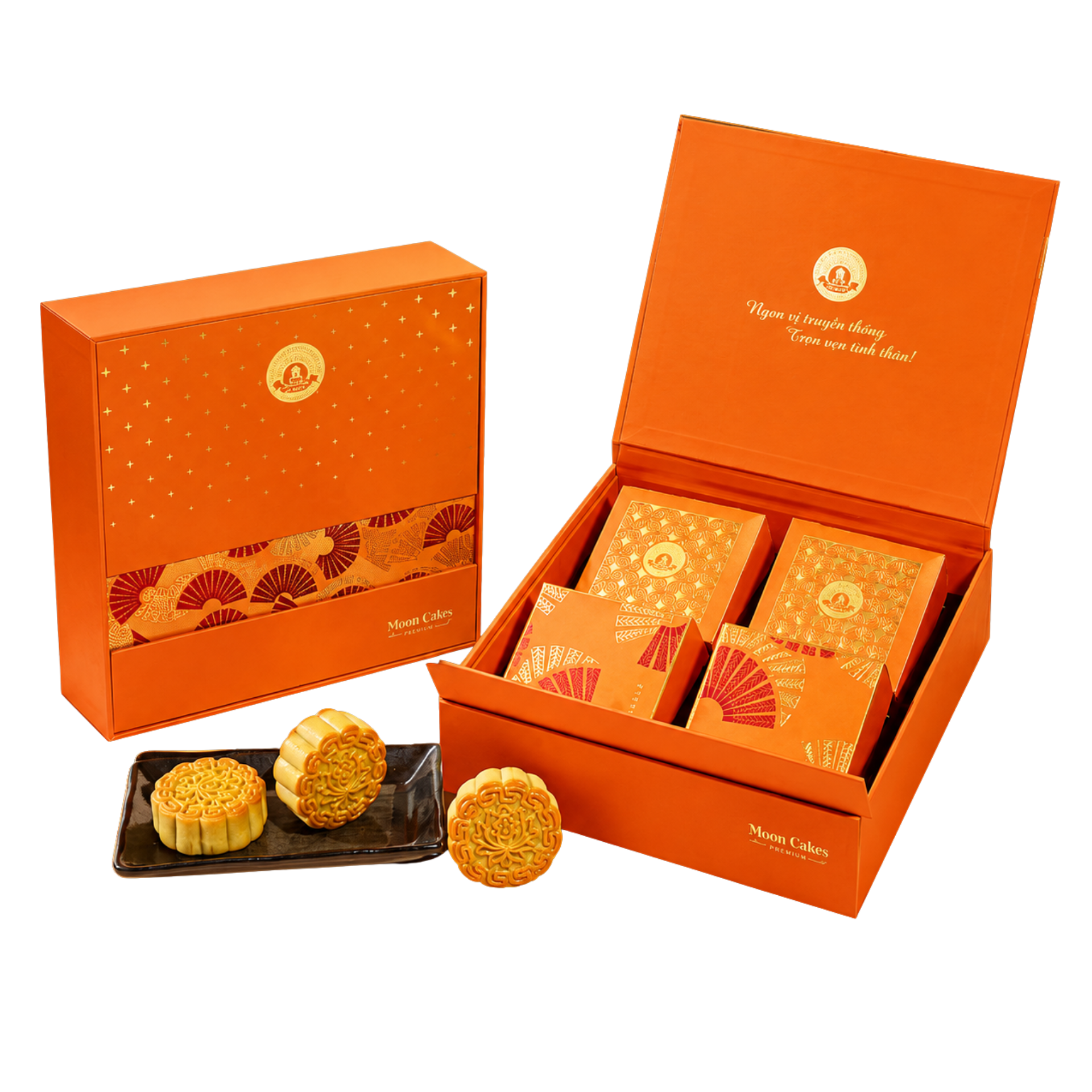 Hộp Hội ngộ (Hộp 4 bánh cao cấp: 480g & 500g)