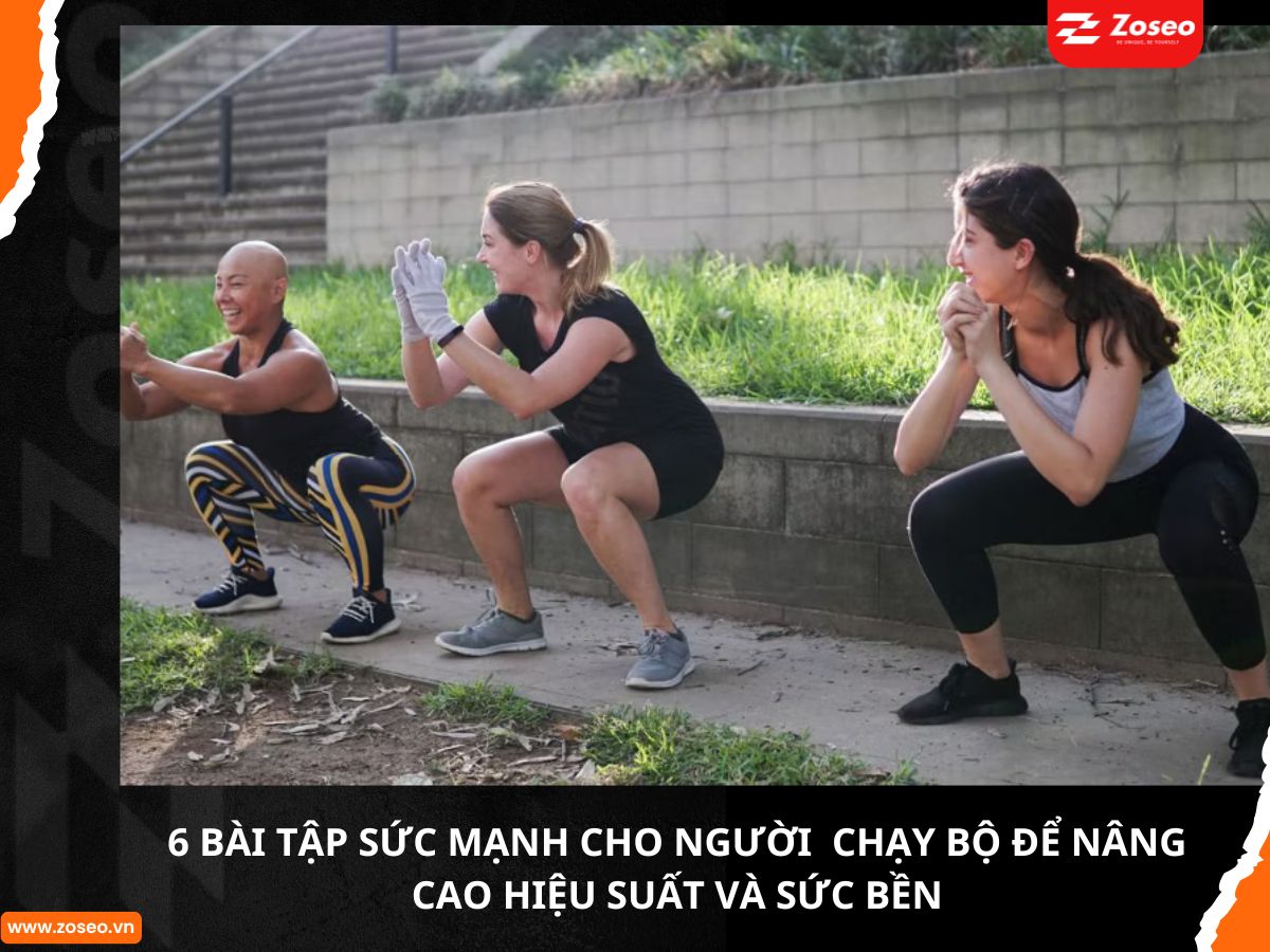 6 Bài tập sức mạnh cho người mới bắt đầu chạy bộ để nâng cao hiệu suất và sức bền