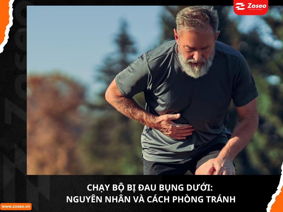 Chạy bộ bị đau bụng dưới: Nguyên nhân và cách phòng tránh