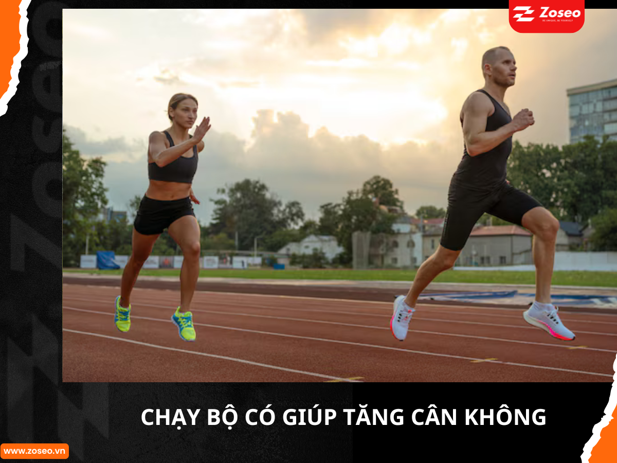 Chạy bộ có giúp tăng cân không?