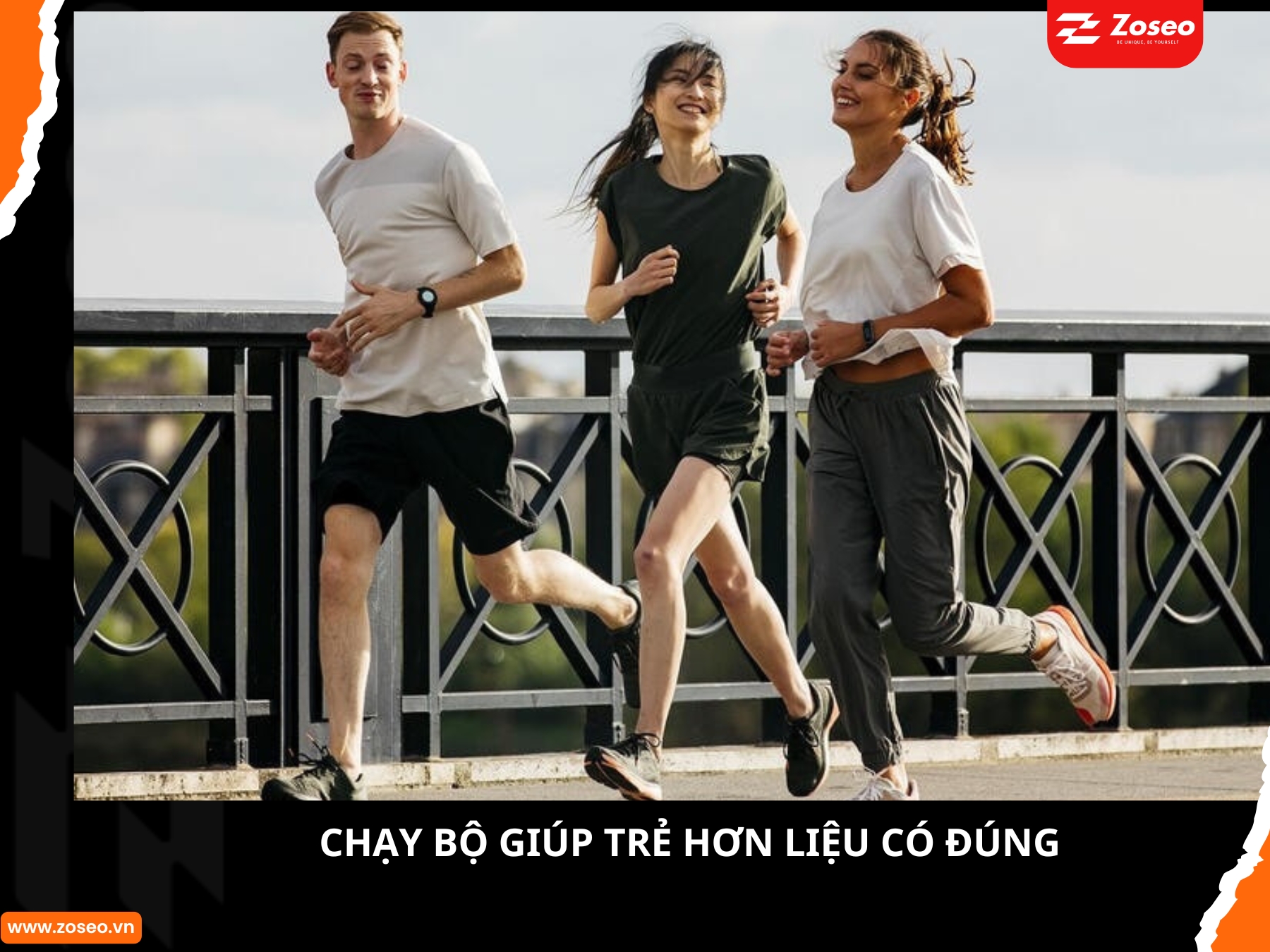 Chạy bộ giúp trẻ hơn liệu có đúng
