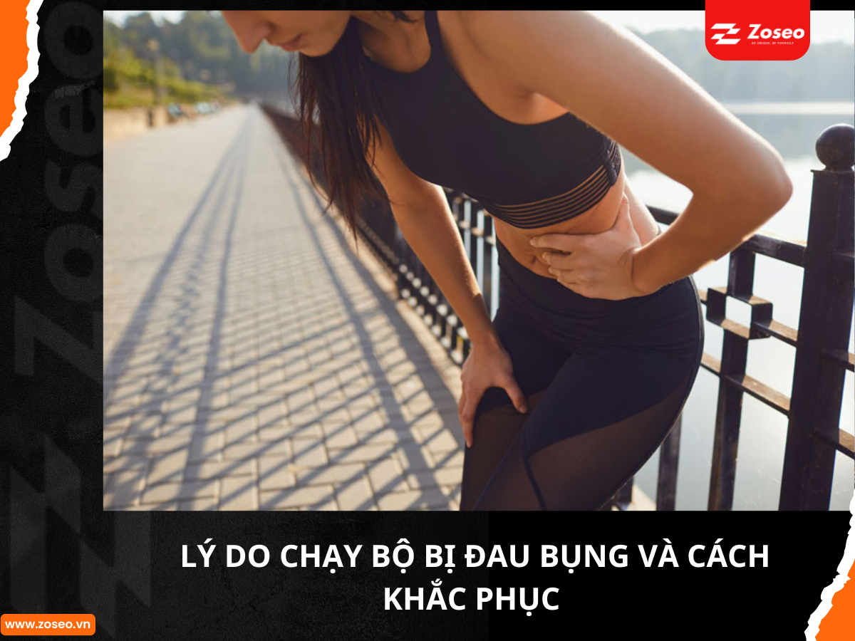 Lý do chạy bộ bị đau bụng và cách khắc phục