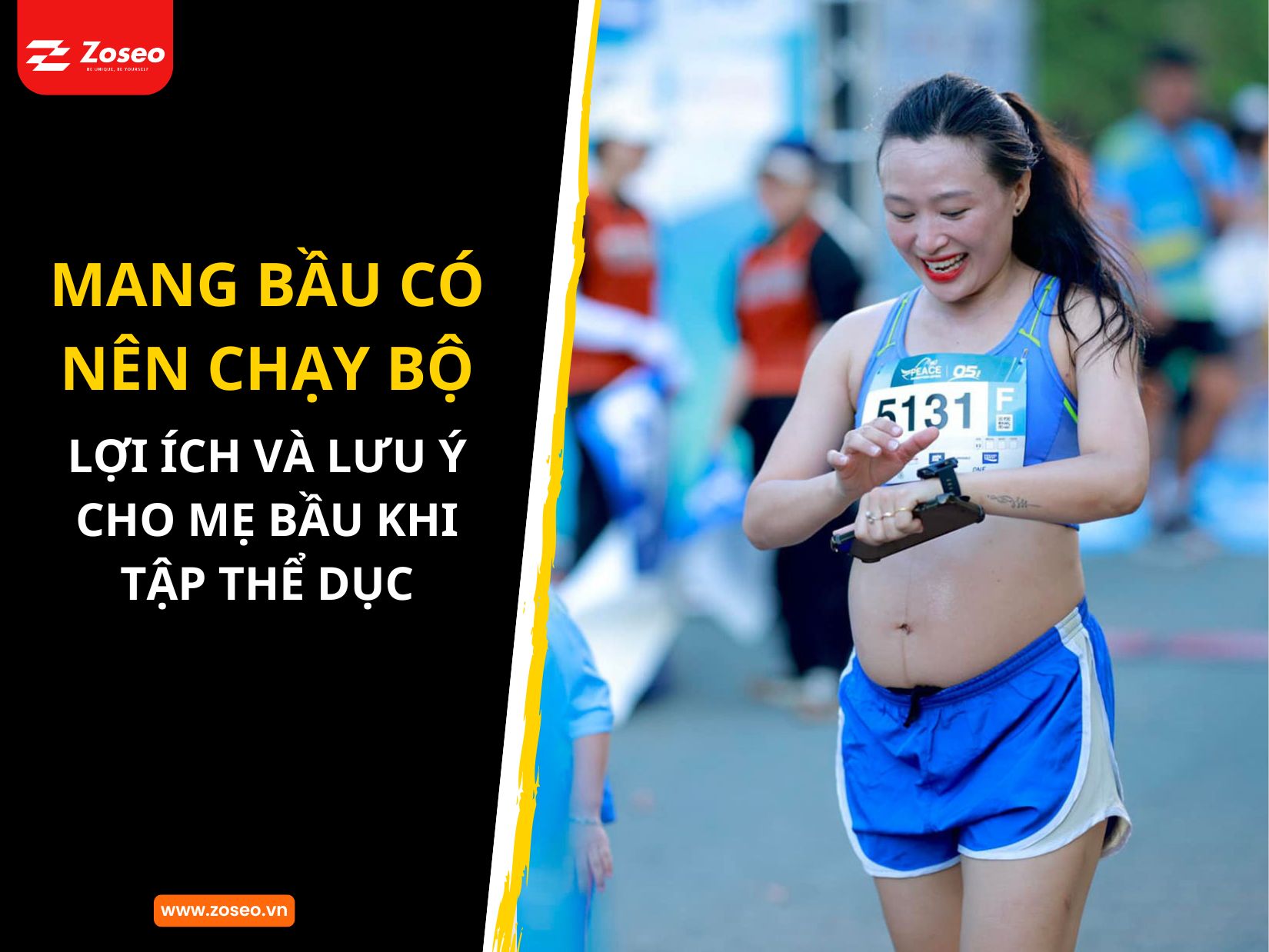 Mang bầu có nên chạy bộ? Lợi ích và lưu ý cho mẹ bầu khi tập thể dục