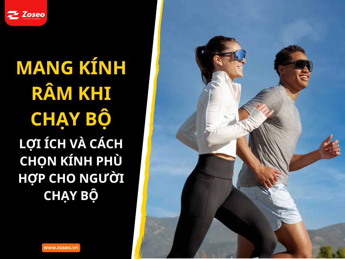 Mang kính râm khi chạy bộ: Lợi ích và cách chọn kính phù hợp cho người chạy bộ