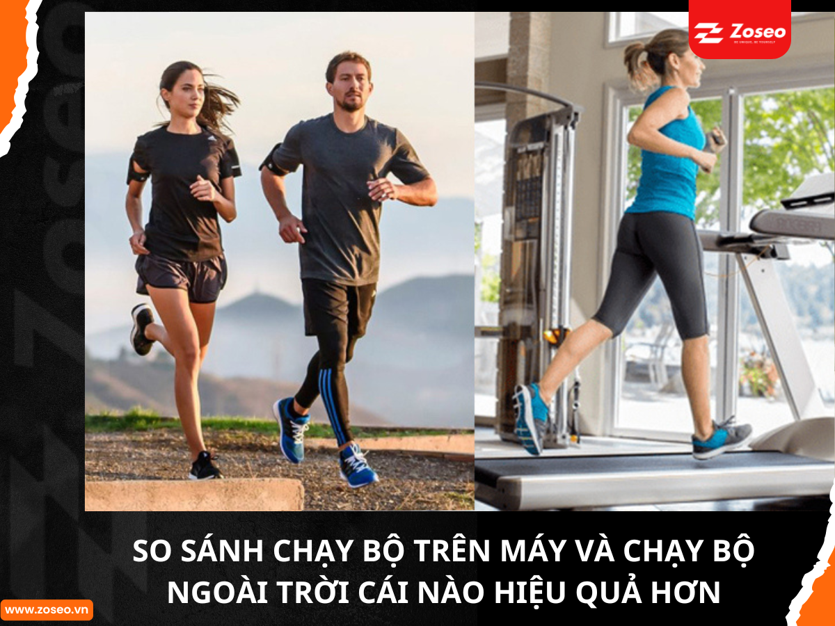So sánh chạy bộ trên máy và chạy bộ ngoài trời cái nào hiệu quả hơn