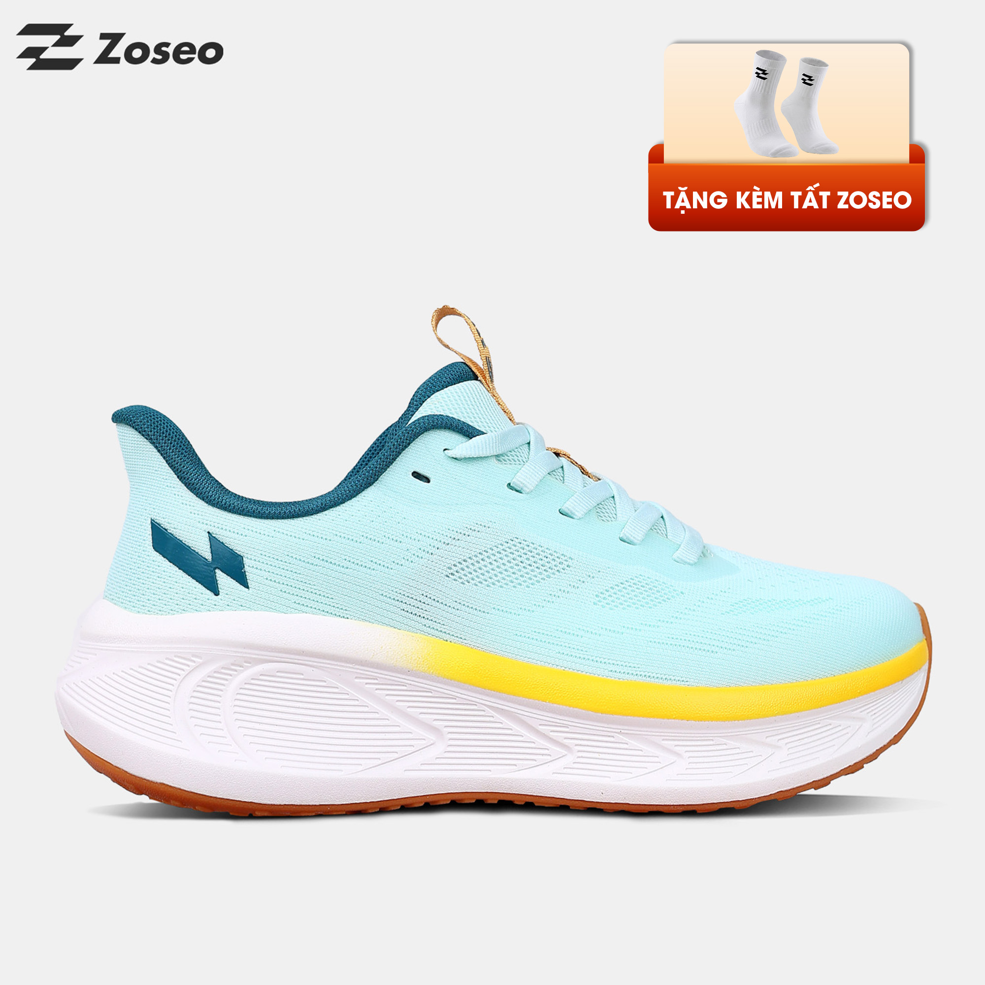 Giày chạy bộ Airgo - Mint Green Yellow