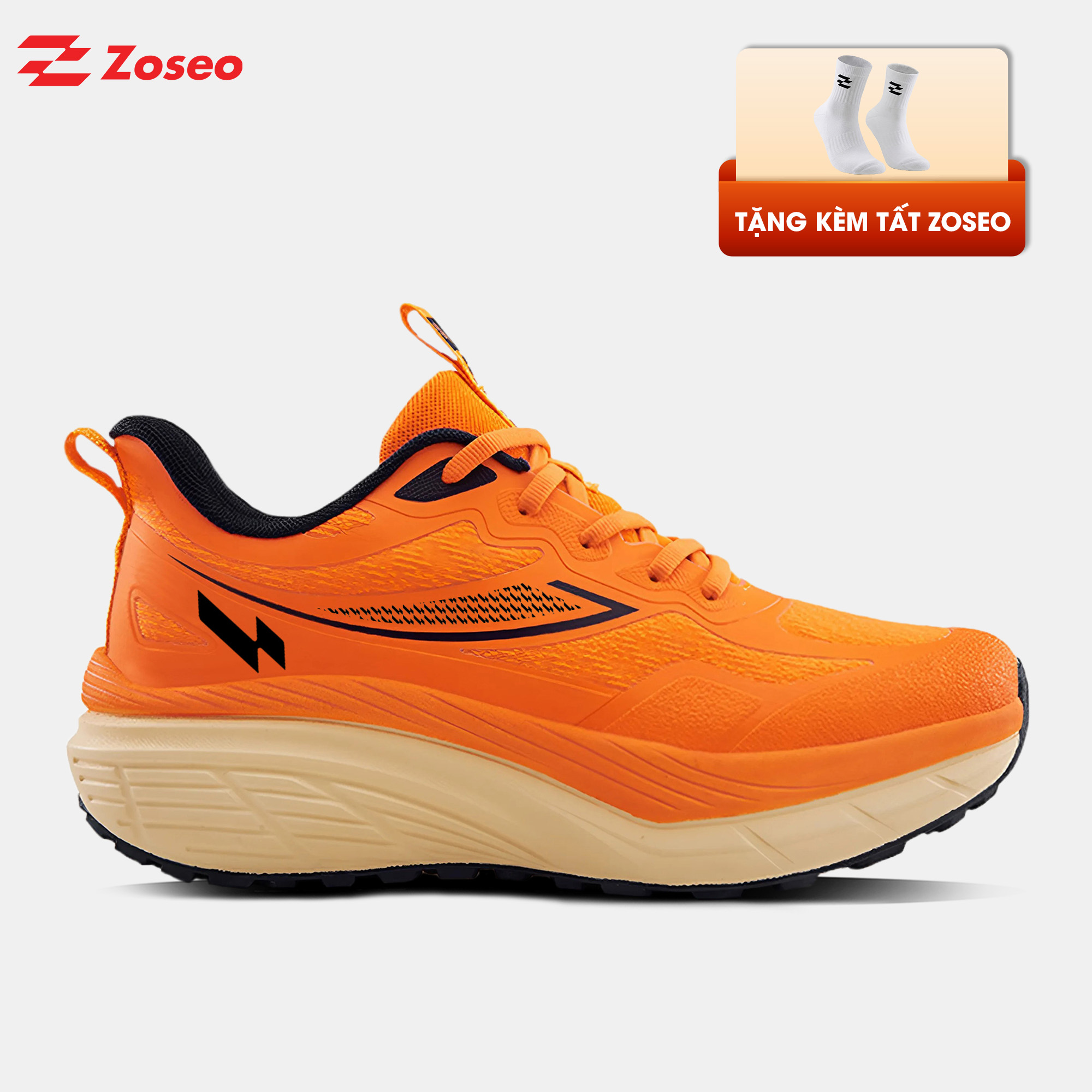Giày chạy bộ Zoseo Airpath - Orange
