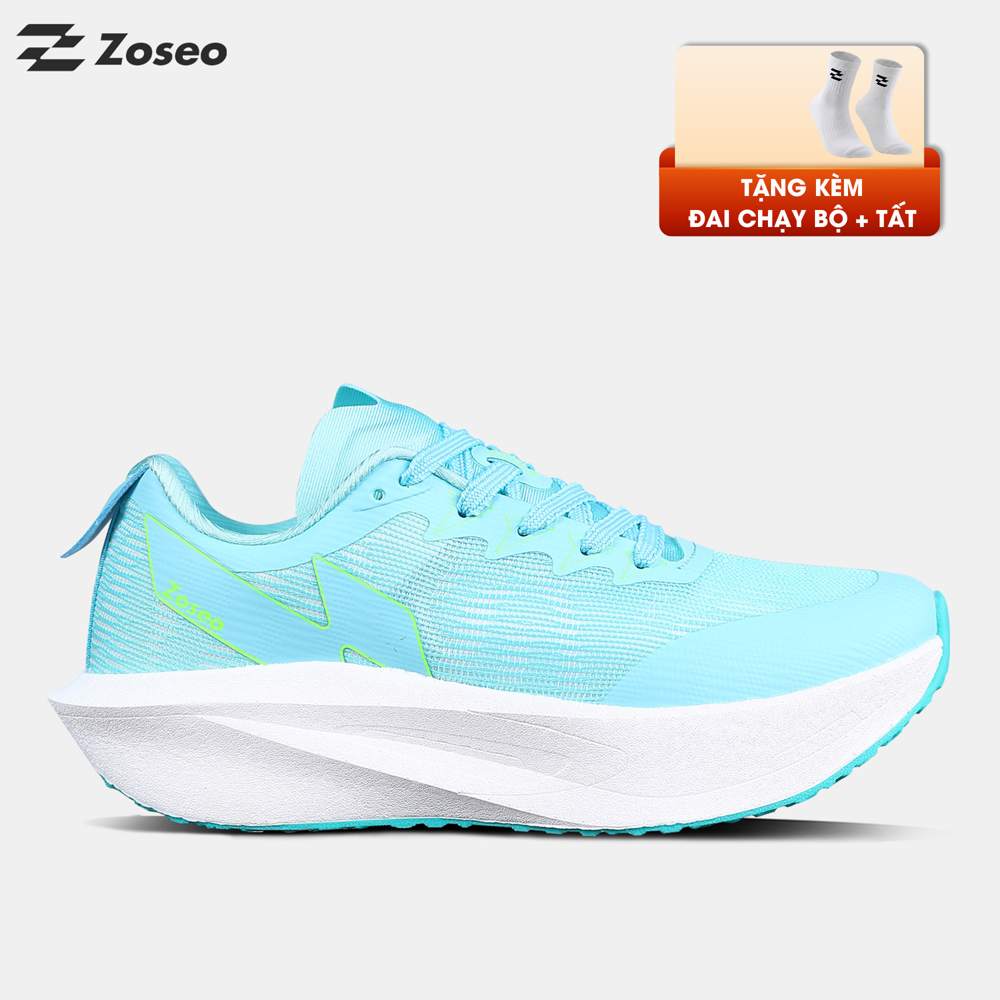 Giày chạy bộ Zoseo Jetboost - Blue
