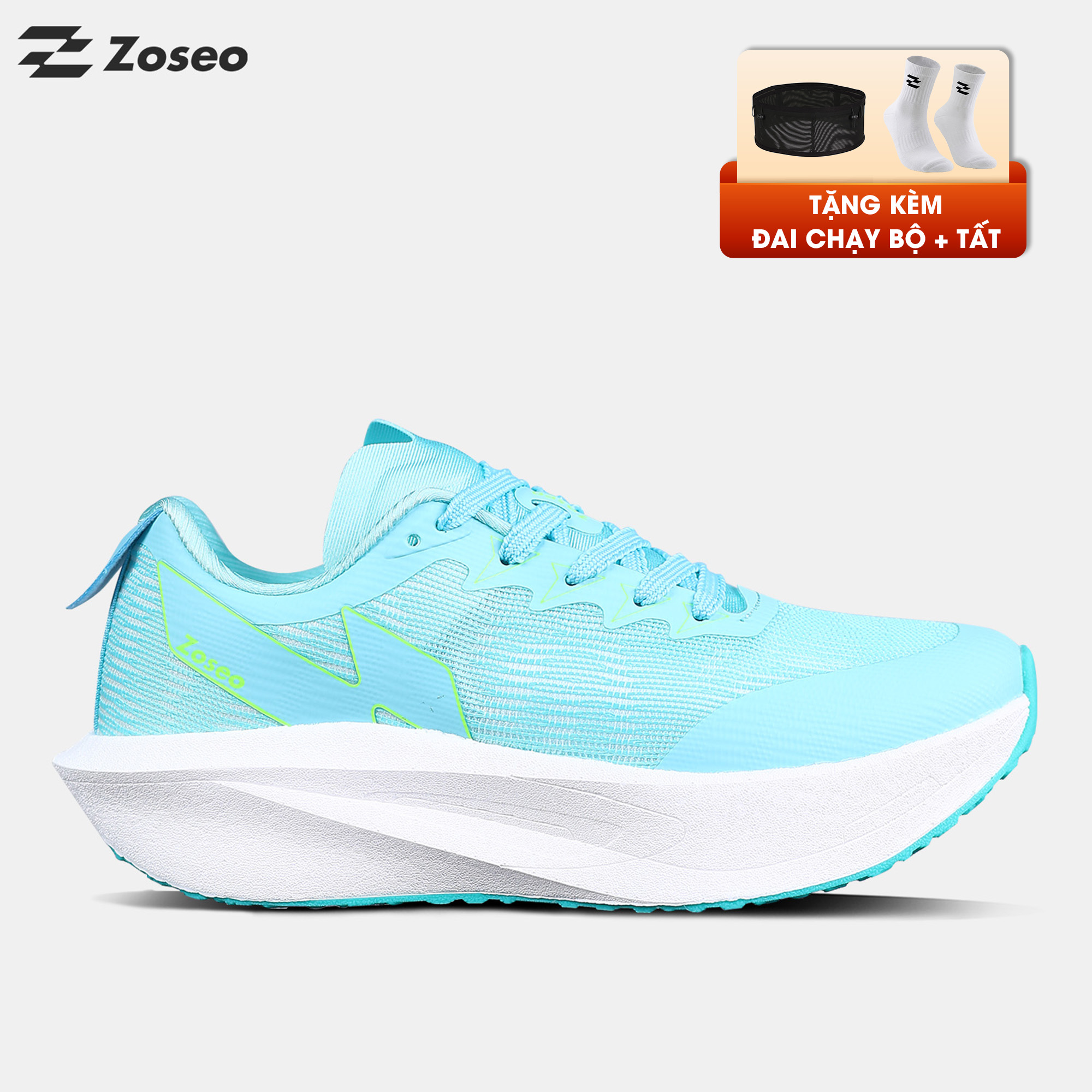 Giày chạy bộ Zoseo Jetboost - Blue