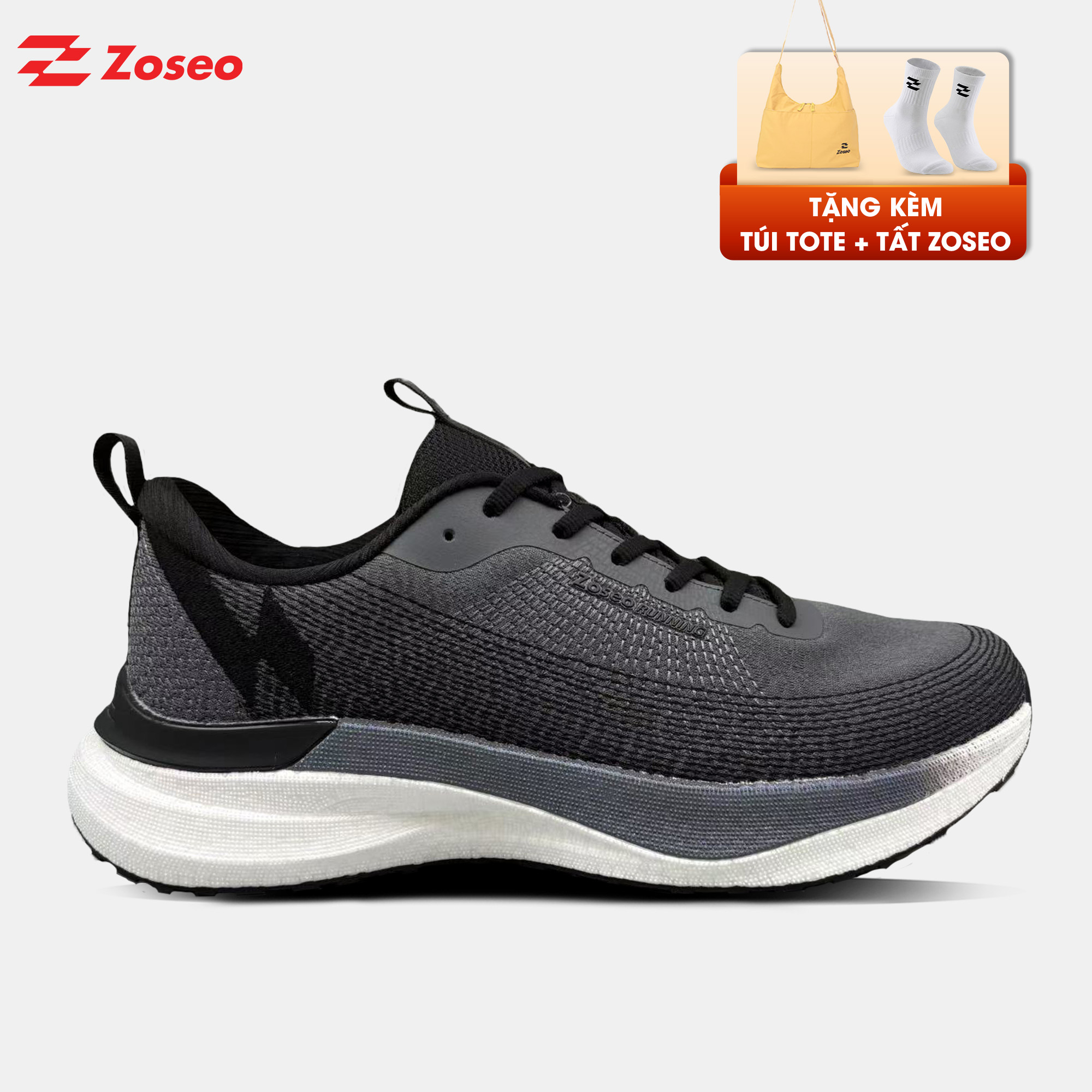 Giày thể thao Zoseo Litenow - Dark Grey